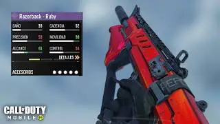 MEJOR CLASE DE LA RAZORBACK para dar pelea en el META de COD MOBILE