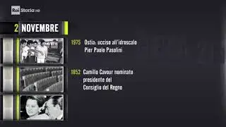 INTRO- RAI storia accadde Oggi: ** 02 novembre ** iL Giorno & La Storia - puntata 2018