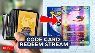 🔴 Redeeming Pokemon Code Cards