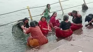 जयमां गंगे मां के साथ कियास्नान पूर्णमासी 🥀💐🌸🌹🌷🌷