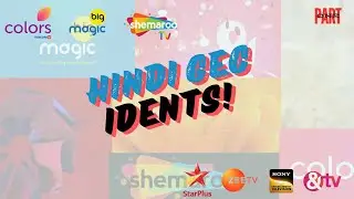 HINDI GEC IDENTS || STAR PLUS || ZEE || SONY || COLORS || @IntroPlus