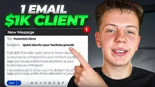 This Cold Email Gets $1,000 Video Editing Clients. (Copy Me)