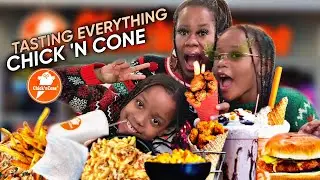 TASTING EVERYTHING AT CHICK 'N CONE | CHICK 'N CONE REVIEW | MACON GA. CHICK 'N CONE REVIEW| VLOGMAS