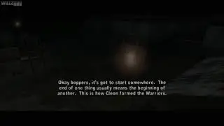 the warriors cutscene flasback a for movie