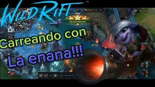 Carreando con la Enana!!! 💪💪💪 #lolwildrift #wildrift #gaming #riotgames #wildriftadc #adc