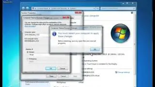 How to add a Windows 7 client to a Windows server domain