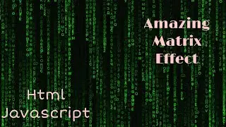 Create Matrix using HTML & JAVASCRIPT || Code Today