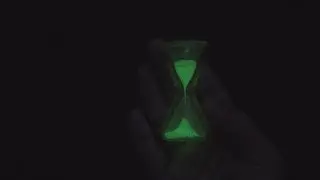 Zenhigh Glass Sand Timer - UV Light (Custom) | Action Clip #33