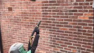 How to remove dark brick sealer