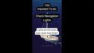 Never Ignore Your Boat's Blinking Lights! #shorts #boatingtips