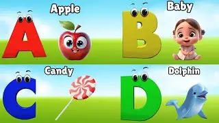 ABC Phonics Song - Toddler Learning Video Songs , A for Apple , Nursery Rhymes , Alphabet song