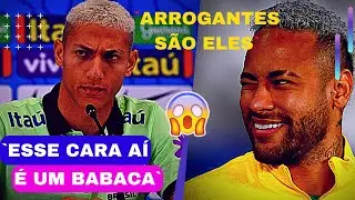 😱CARAMBA! RICHARLISON REBATEU O JORNALISTA ALEM&Atilde;O! E DEFENDEU NEYMAR AP&Oacute;S CR&Iacute;TICA.