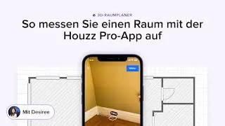 Mobiles Aufma&szlig;: So messen Sie einen Raum mit der Houzz Pro-App auf