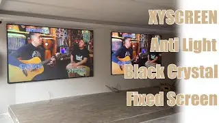 XYSCREEN ALR Long Throw Black Crystal Fixed Screen for Epson Projector  |+86 18126702626