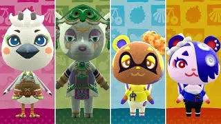 Animal Crossing: New Horizons 3.0 Update - All Zelda & Splatoon amiibo Villagers