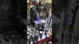 stainless steel thermos bottle flask manufacturing machine bottom disc welding