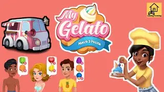My Gelato Gameplay | Best Offline Match 3 Puzzle Game | Gaming Housing