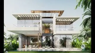 Modern Luxury Villa in Dubai | Exclusive Tropical Living