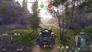 World of Tanks console: Rogal Dorn being a steel wall