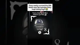 Now i understand Team Cherry delays 💔 #silksong #hollowknight #trending #shorts