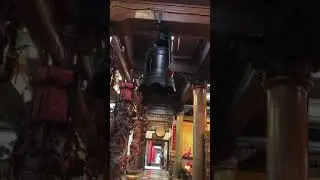 頭份永貞宮敲鐘擂鼓 鐘