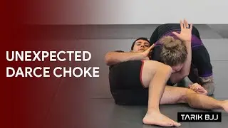 Darce Choke from Bottom Side Control