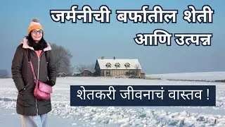 जर्मन शेतकरी हिवाळ्यात खरंच एवढं कमावतात?वास्तव आणि शेतकऱ्यांचा आयुष्य| Vrunda in Germany 