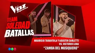 Mauricio y Agustín vs. Victorio Luna - “Zambita del musiquero” - Batallas - La Voz Argentina 2025