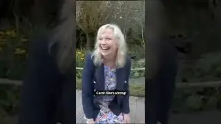 Carol Kirkwood falling head over heels for guide dog puppy, Flash! 💛 #GuideDogsUK #CarolKirkwood