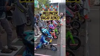 Rocketed off the starting gate #race #pushbike #balancebike #shortsviral #shorts #short #shortvideo