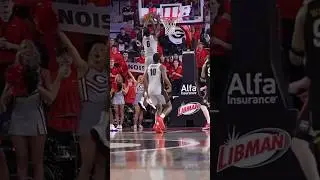A Georgia Bulldog BLOCK PARTY 🏀🚫⛔️🐶#block #sec #GoDawgs #collegebasketball #wilbsports