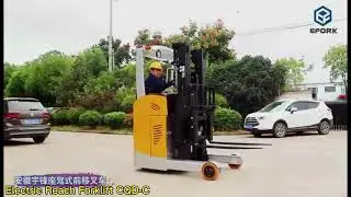 CQD C 24V Electric Reach Forklift Seated Type
