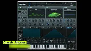 Classic Rhodes, &ldquo;Serum Presets for Realistic Vintage Clavinet & Electric Piano Tones&rdquo;