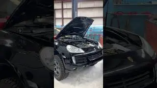 Porsche Cayenne S с серьезными проблемами