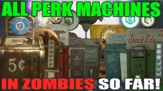 All Perk Machines in Zombies So Far: Which Is Your Favorite? (Call Of Duty Zombies)