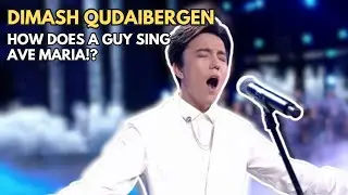 How does a guy sing AVE MARIA!_ - Dimash QudaibergenKazakh.  AMAZING!!