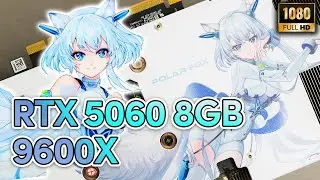 MANLI RTX 5060 POLAR FOX FHD Test in 18 GAMES