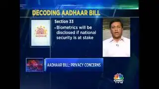 Aadhaar Bill: Privacy Concerns