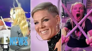 See Pink's Son Jameson Make DRUMMING Debut at Her Concert | E! News