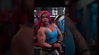 Cute Female  biceps workout  🔥 #viral #shorts #ytshorts #fitness #sports #workout #fbb