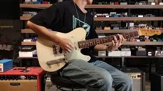 Fender Custom shop Telecaster 1963 Relic White 2008 #fusionmusic #fender #telecaster