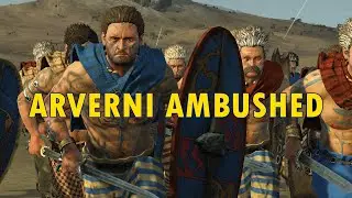Засада арверни — многопользовательская битва — Total War Rome 2