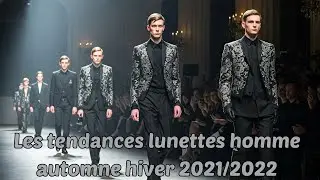 La mode des lunettes homme automne-hiver 2021/2022