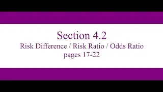 STAT 110:  Section 4.2 pp 17-22