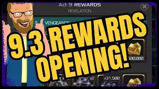 Act 9.3 100% Exploration Rewards Opening! Double Titan Crystals And More!