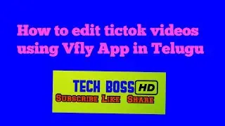 Tik Tok Best Video Editor For Android App | Tik Tok  Video Edit |Techboss