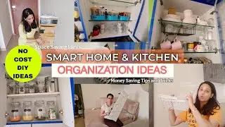 11 SMART & BRILLIANT Home & Kitchen Organization Ideas | Space Saving Ideas | Smart Organizing Hacks