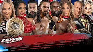WWE Backlash 2026 - Match Card Predictions