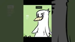 The fear of a duck watching you 👀 #shorts #art #funny #viral #fyp