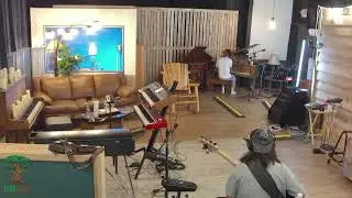 DJ Burn One and Crew Cooking Up!  Tree Sound Studios Live!